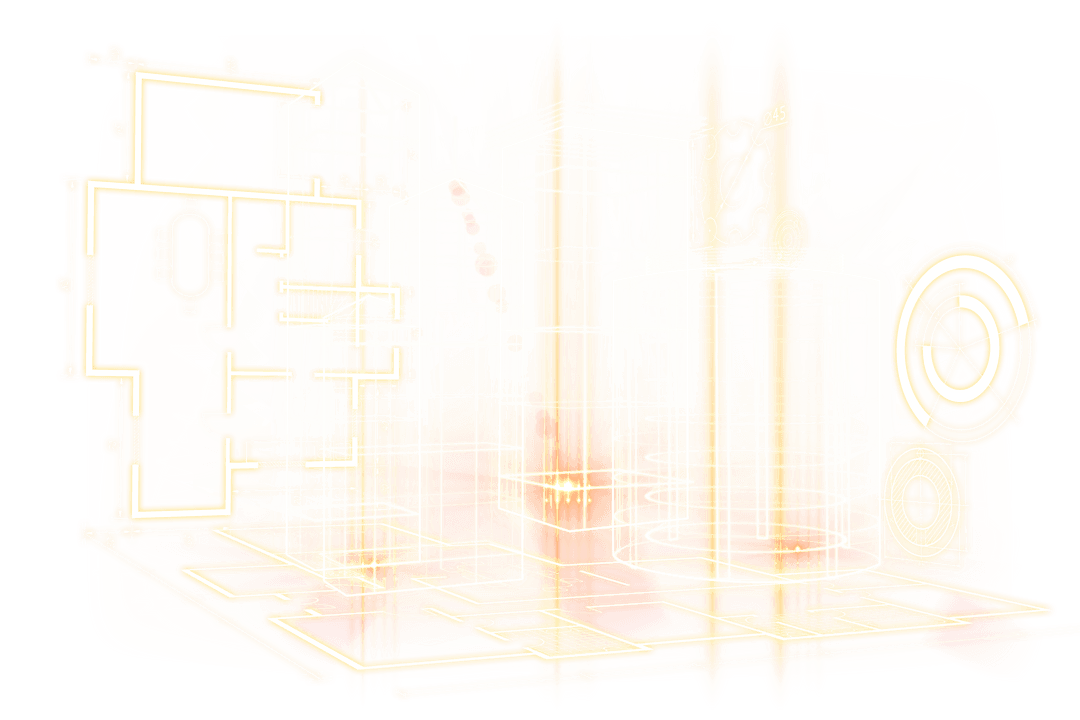 Transparent Architectural Blueprint with 3D Building Models - Download Free Stock Images Pikwizard.com