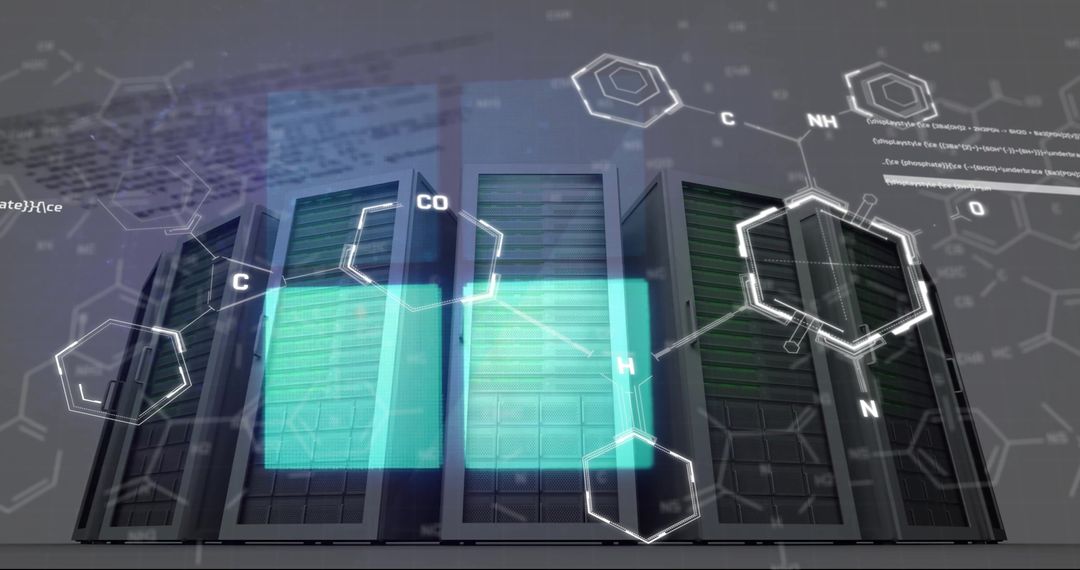 Global Data Processing on Computer Servers with Digital Graphics