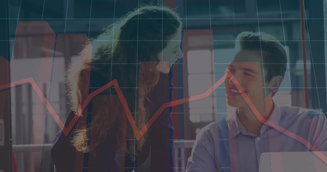 Office Collaboration with Business Data Analysis Overlay