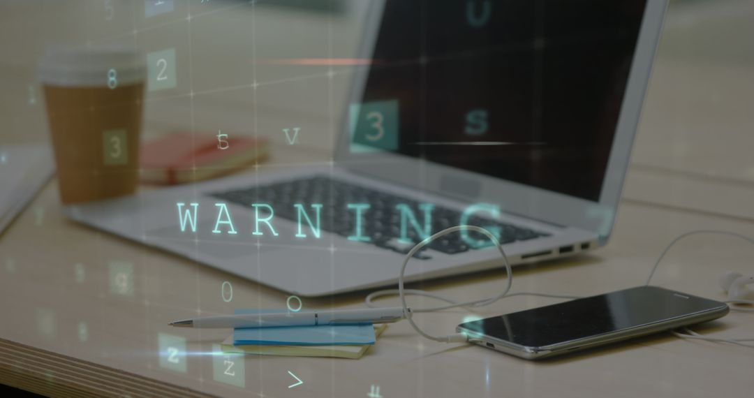 Cyber Threat Warning on Workspace Monitors