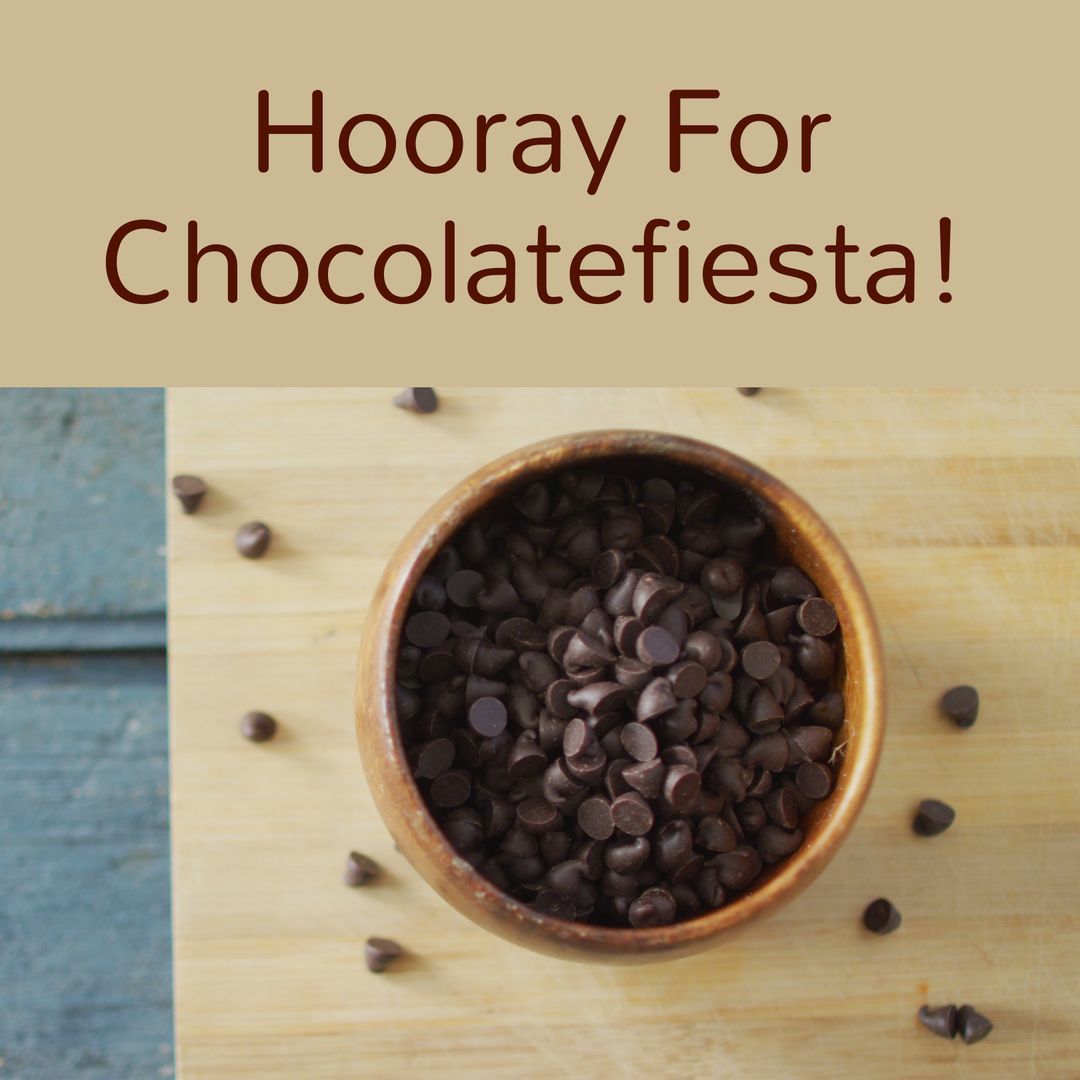 Celebration of Chocolate with a Bowl of Chocolate Chips