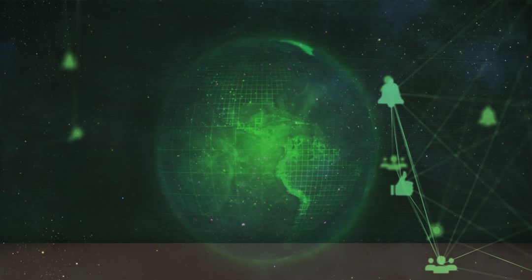 Global Networking and Data Connections in Digital World