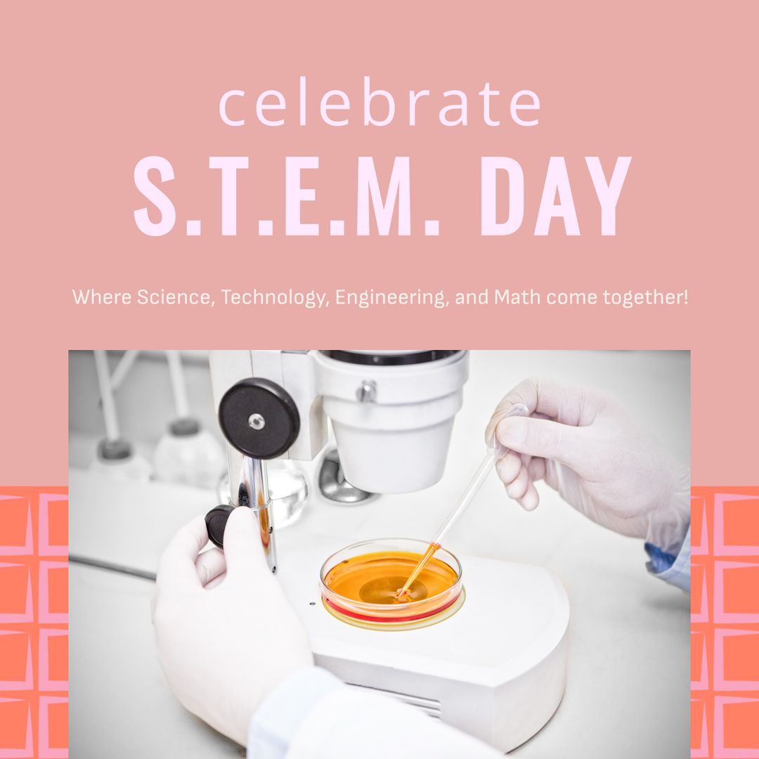 Celebrate STEM Day Laboratory Experiment Concept