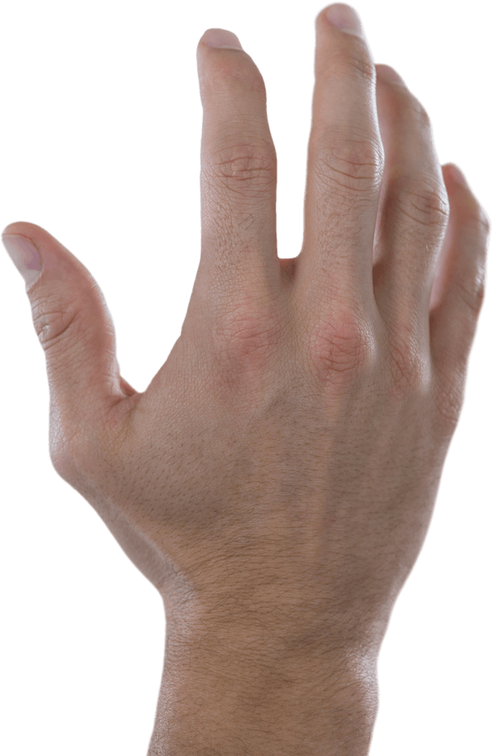 Transparent Human Hand Gesturing on Invisible Touchscreen Surface