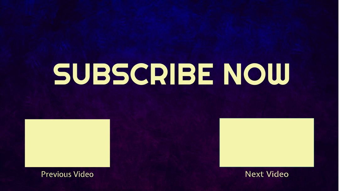 Engaging YouTube Subscription Call-To-Action Template with Video Placeholders - Download Free Stock Templates Pikwizard.com