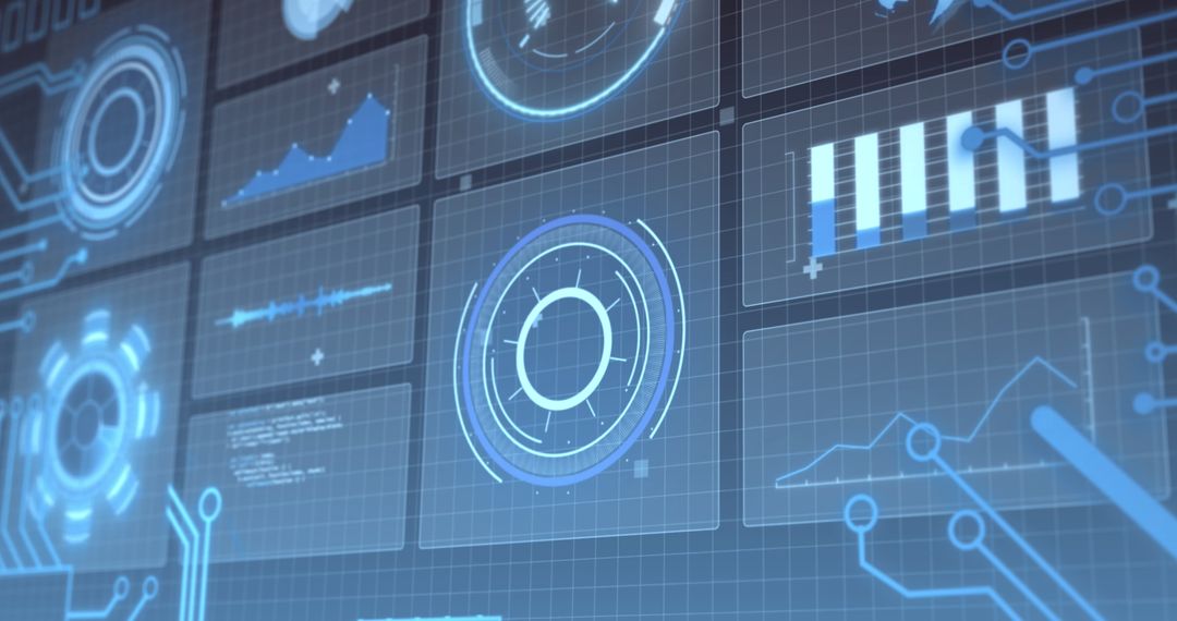 Digital Interface Displaying Data Carity