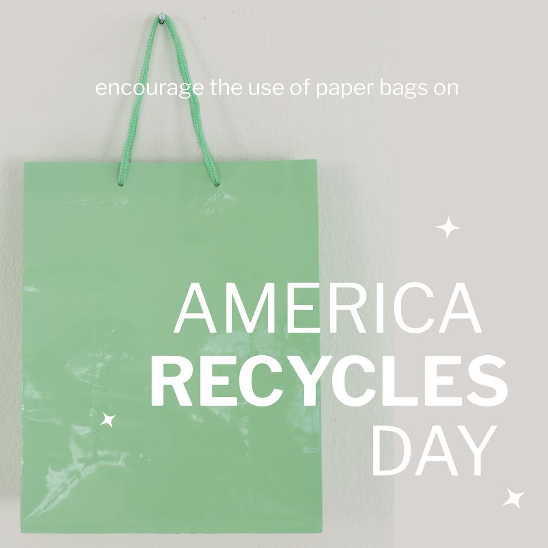 Encouraging Eco-Friendly Paper Bag Use on America Recycles Day