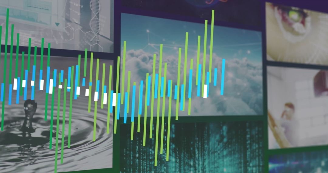 Digital Financial Data Visualizations and Technological Concepts