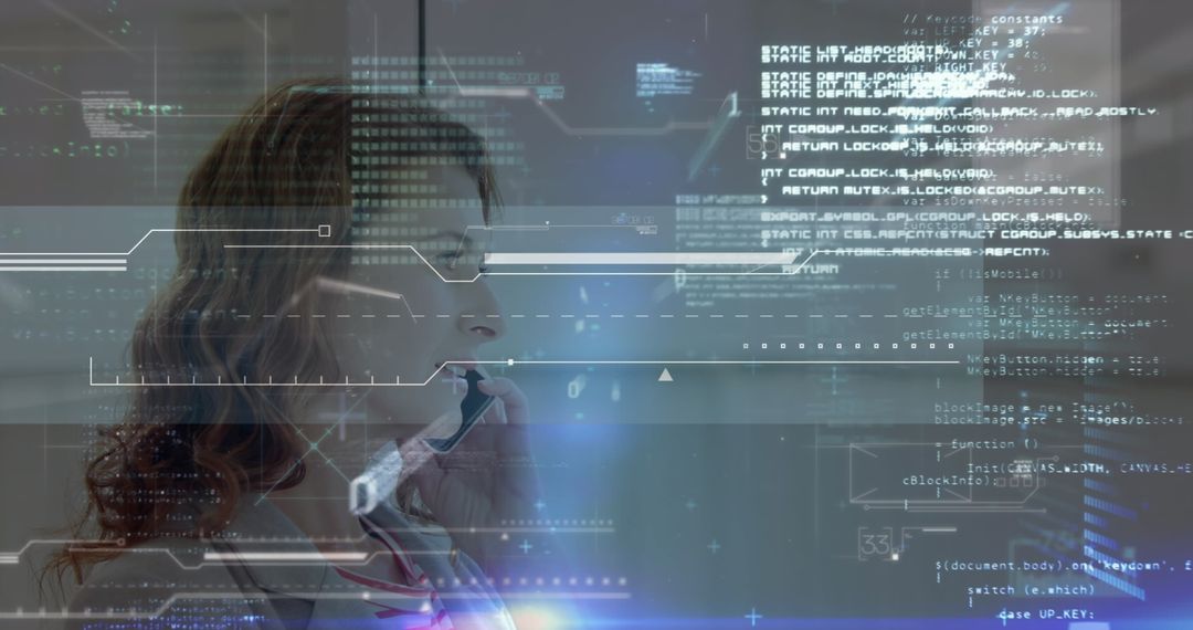 Tech Businesswoman Engaging Prospective Clients via Smartphone Communication