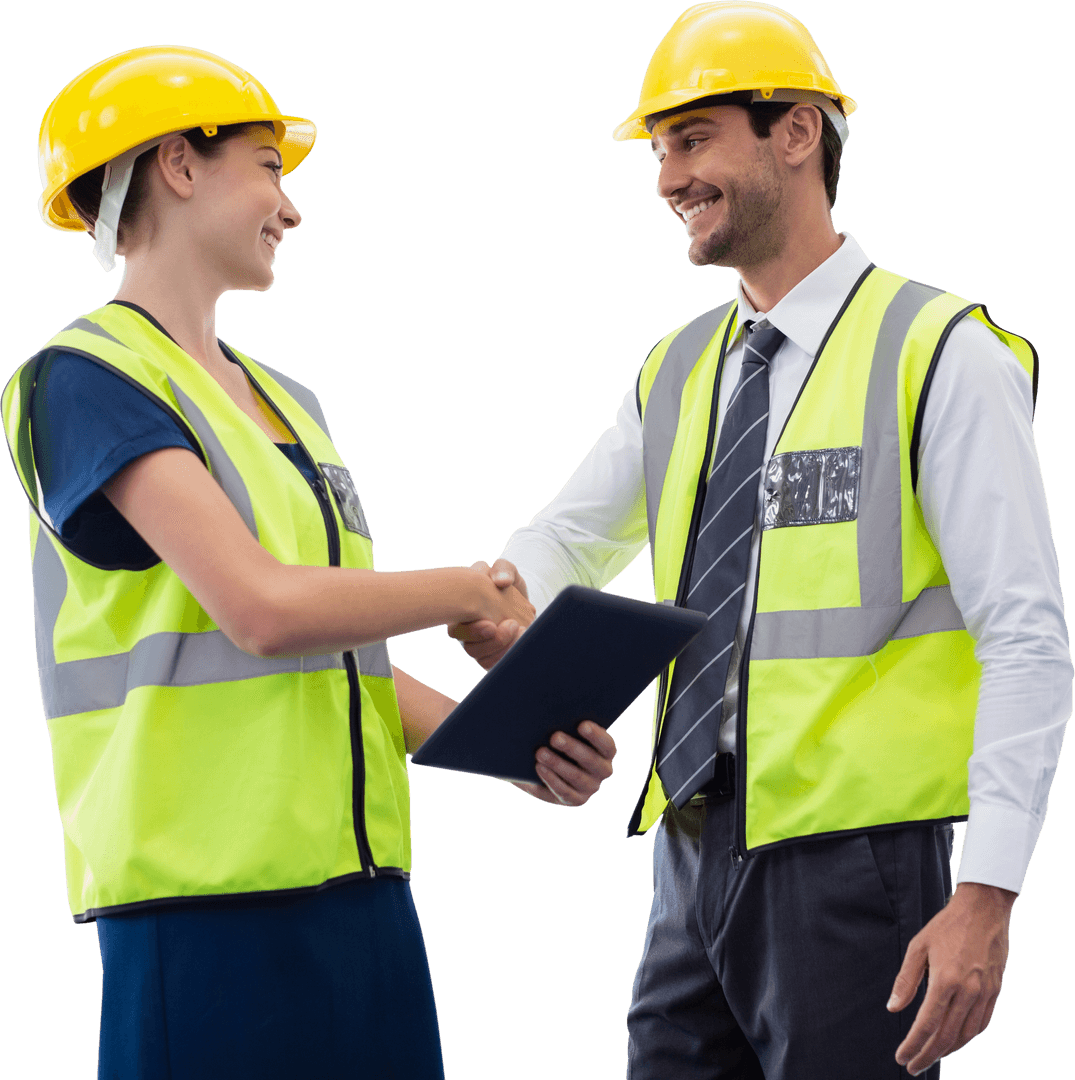 Transparent Collaboration Meeting Industrials Futuristic Technology