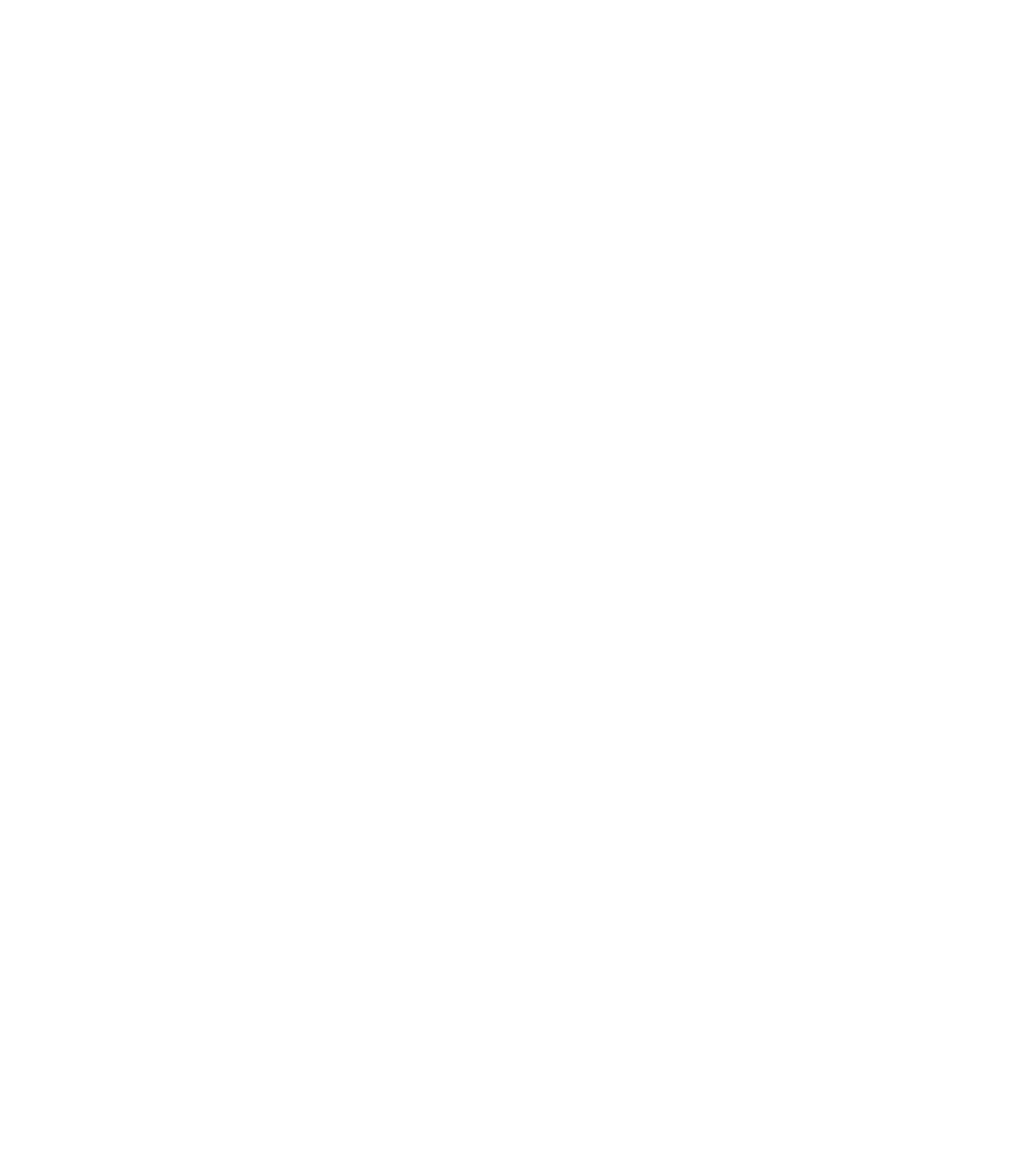 Tribal Horned Skull Silhouette Design on Transparent Background