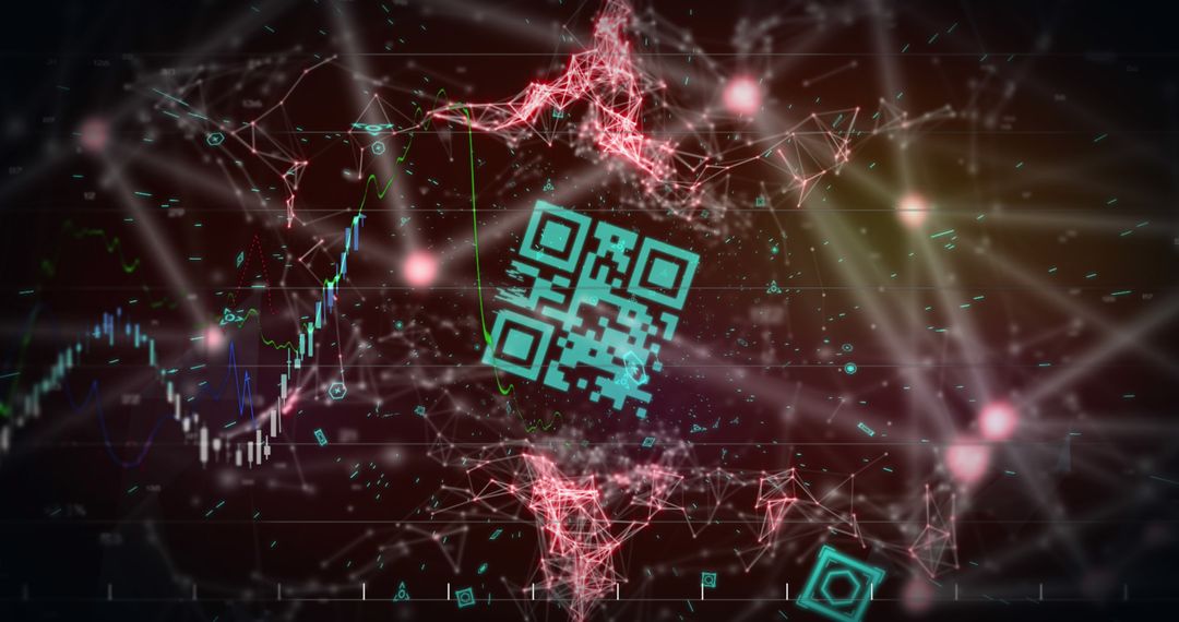 Digital Connectivity System with QR Code Overlay