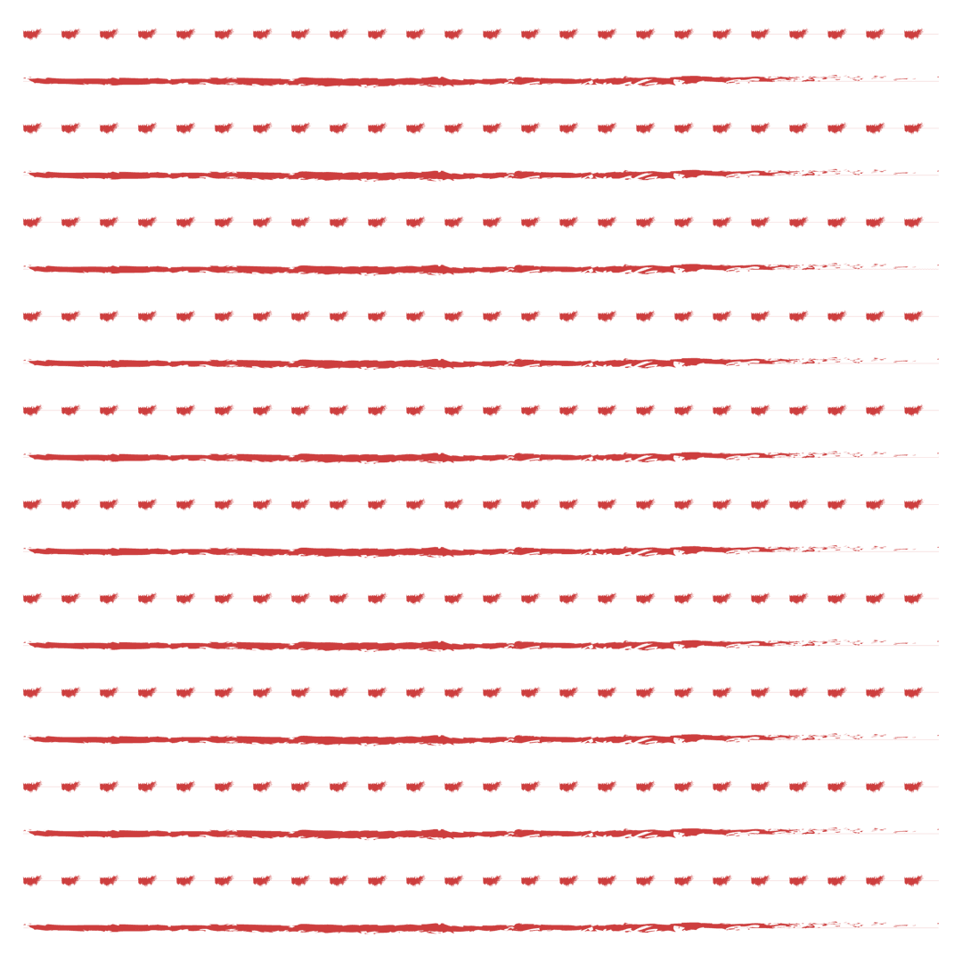 Red Pattern on Transparent Background for Graphic Designs