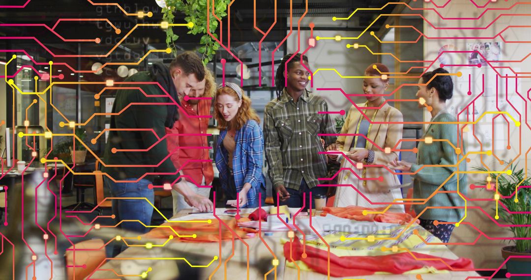 Collaborative Creative Teamwork with Innovative Digital Overlay