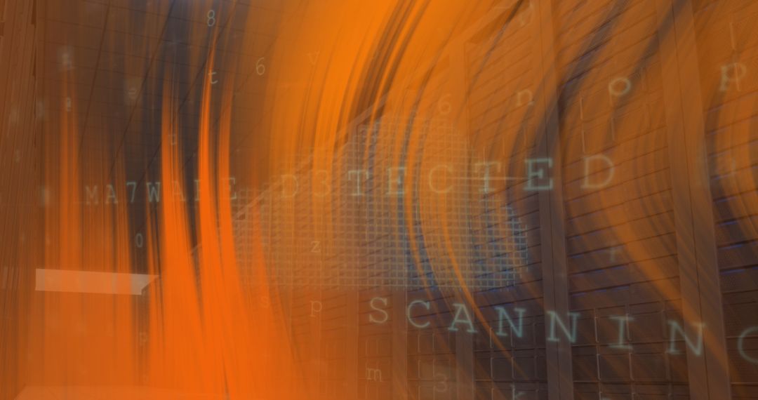 Digital Data Processing in Server Room Ambiance