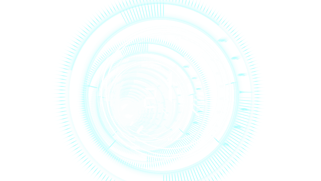 Futuristic Transparent Digital Interface Lens Art