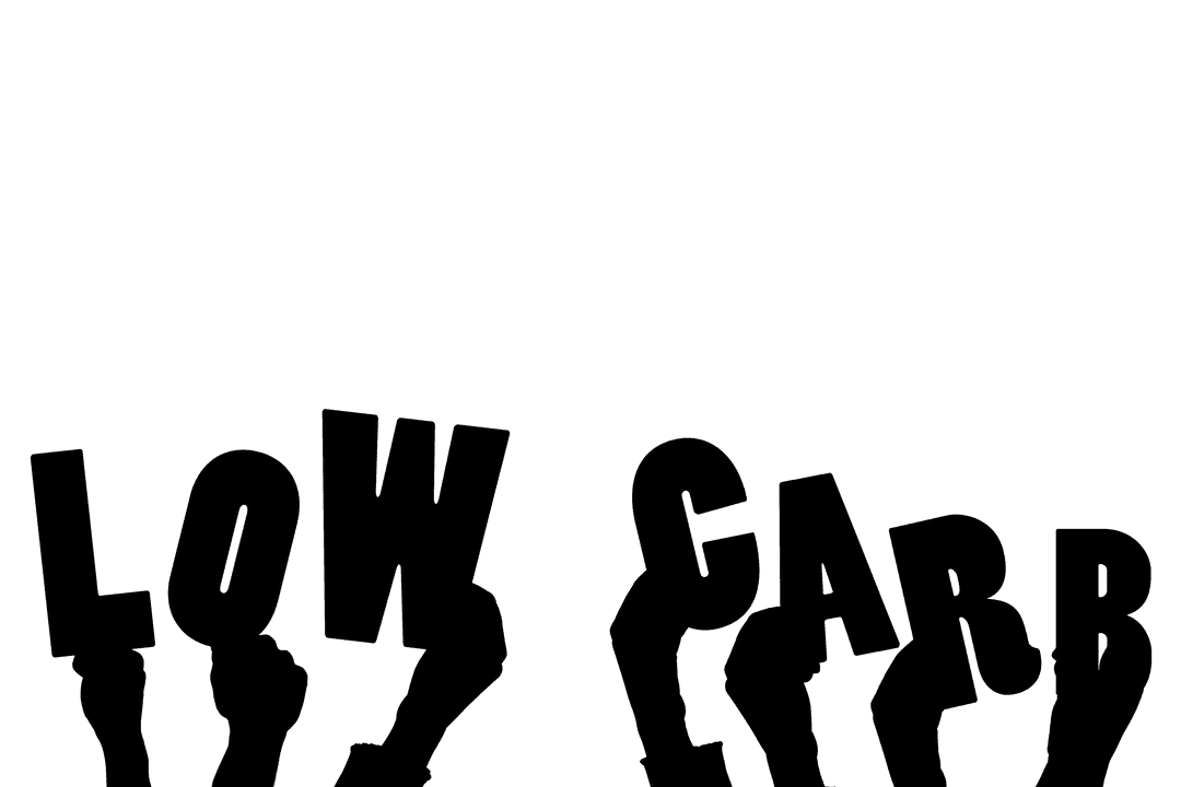 Vector Hands with Love Wrap Text on Transparent Background