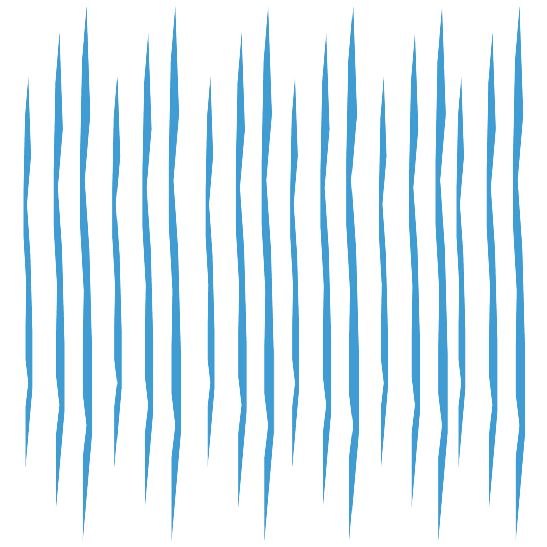 Vertical Blue Lines Pattern on Transparent Background