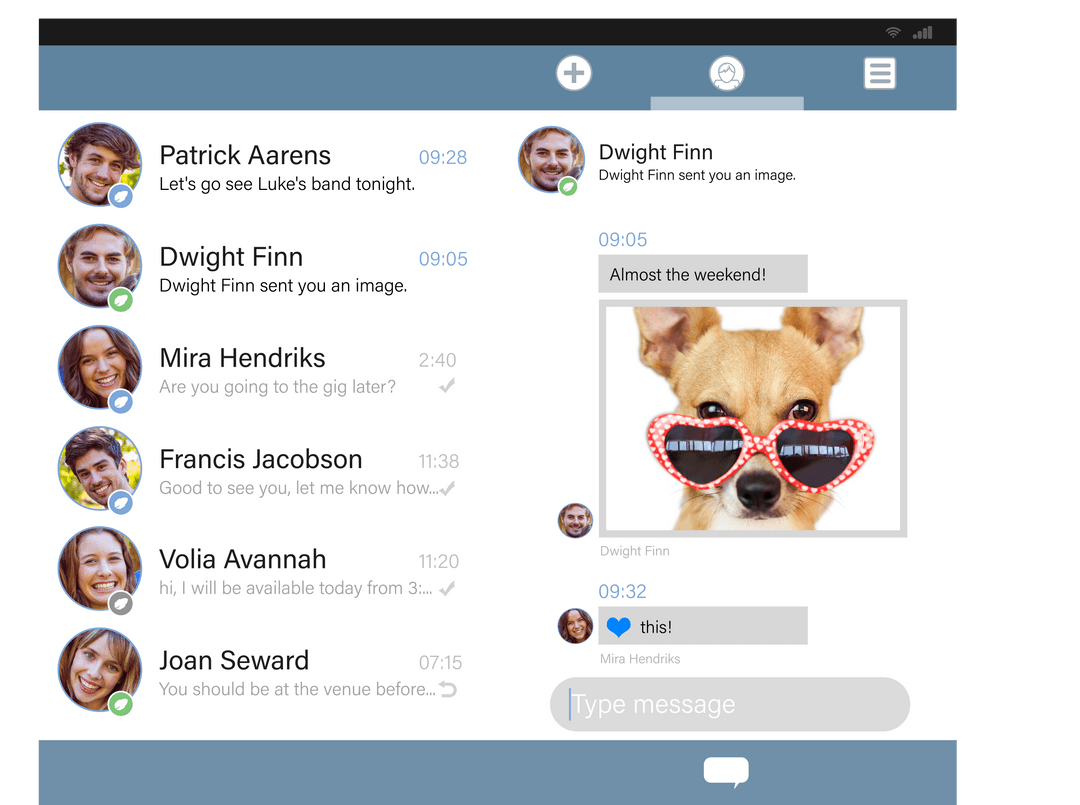 Transparent Chat Interface with User Icons and Messages Display - Download Free Stock Images Pikwizard.com