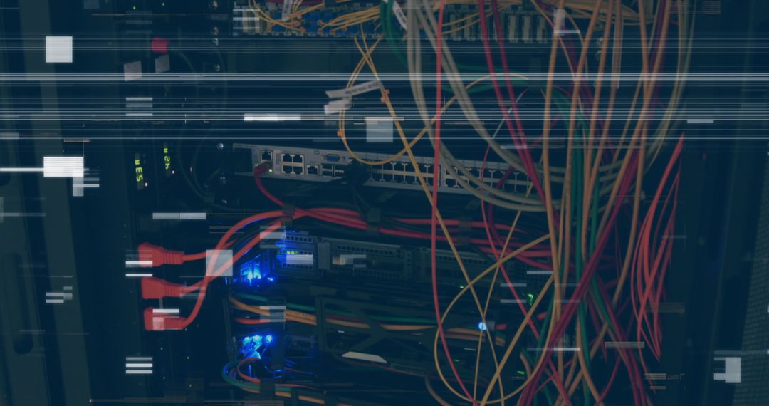 Complex Network Wiring in Data Center with Active Servers