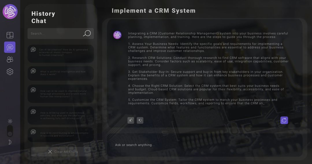 Digital Data Processing Overlay with CRM System Steps - Free Images, Stock Photos and Pictures on Pikwizard.com