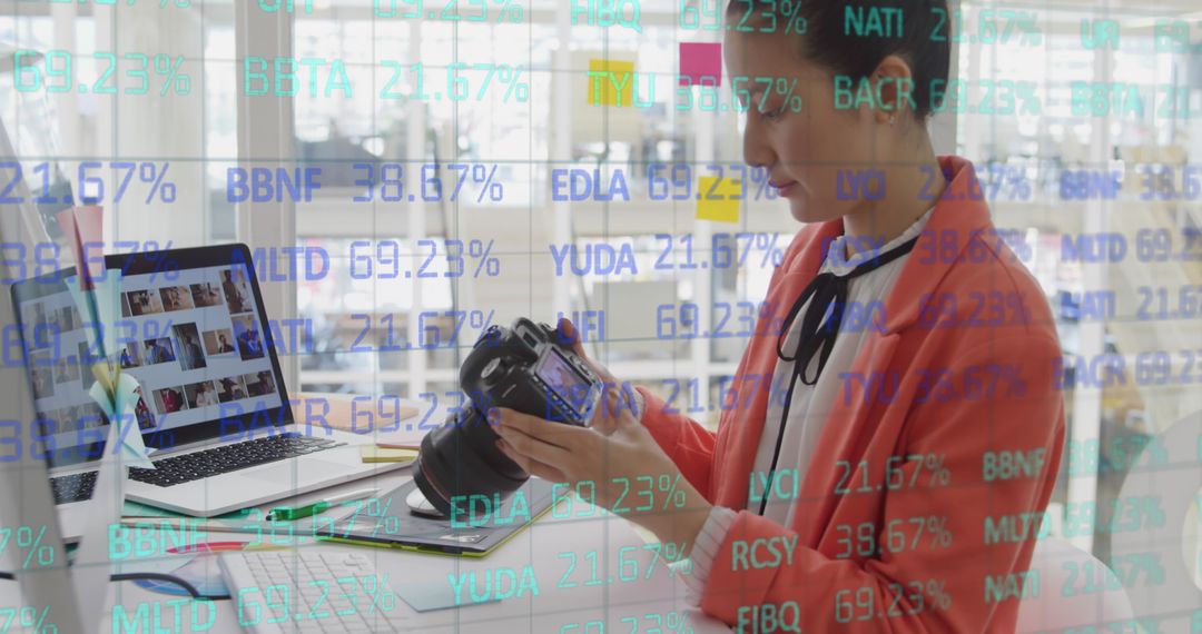 Digital Photography Meets Stock Trading in Office Environment