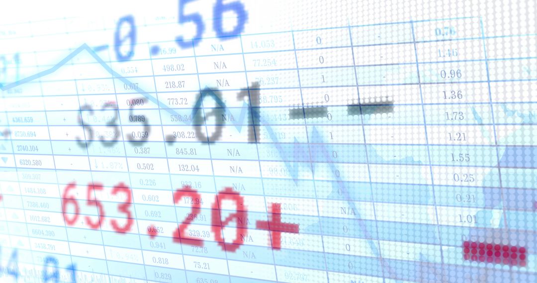 Dynamic Stock Market Display with Financial Data and Graphs