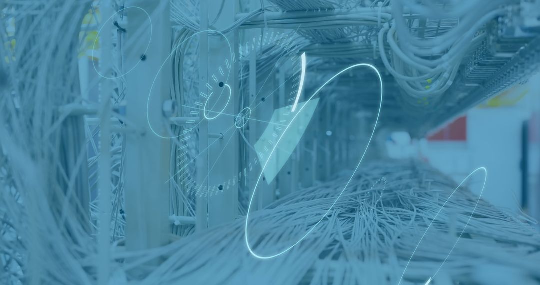 Seamless Global Networking Visual Graphic