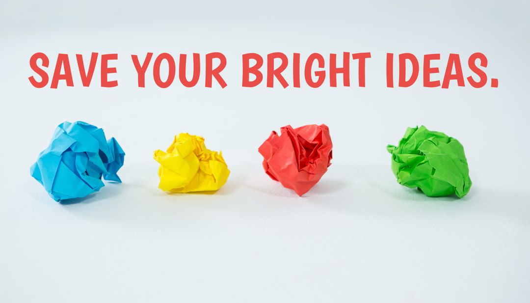 Bright Colorful Paper Balls Inspiring Creativity and Innovation