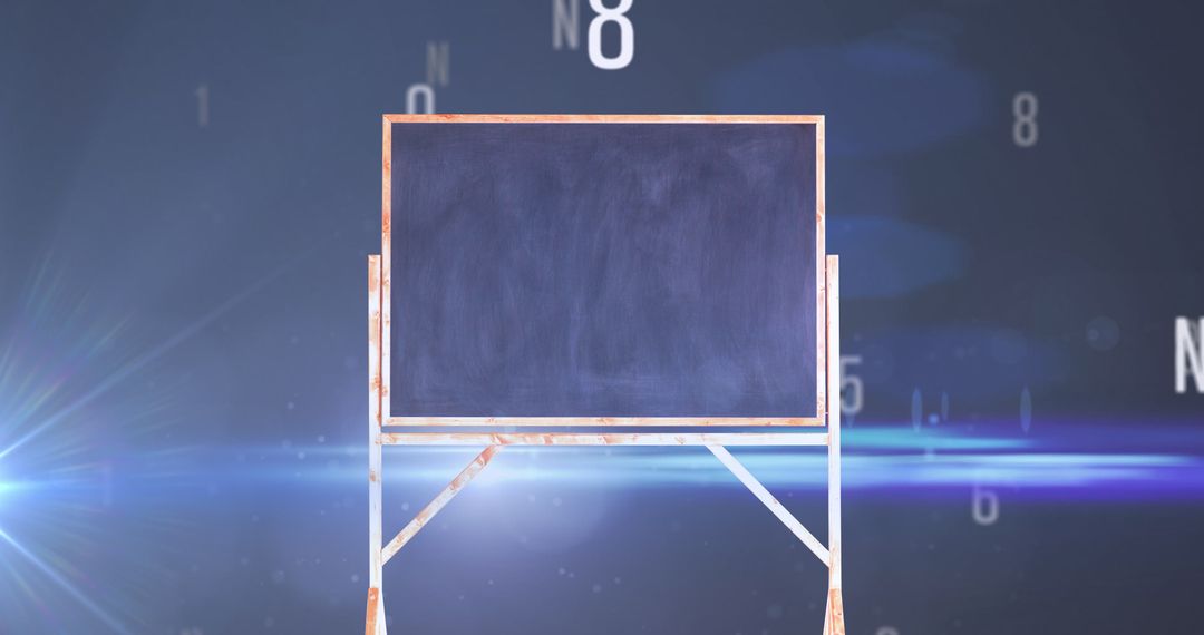 Virtual Blackboard with Floating Numbers for Education Concepts