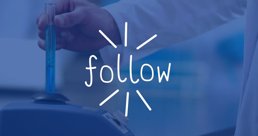 Scientist Working with Test Tube for Innovative Research