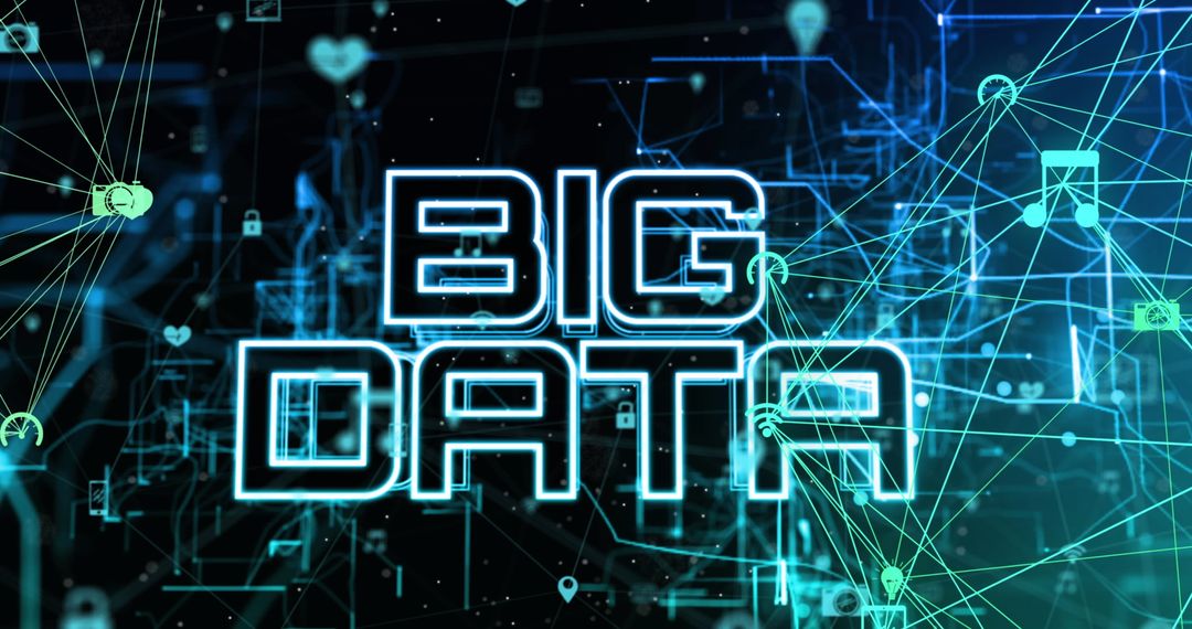 big data processing with digital interface concept - Free Images, Stock Photos and Pictures on Pikwizard.com