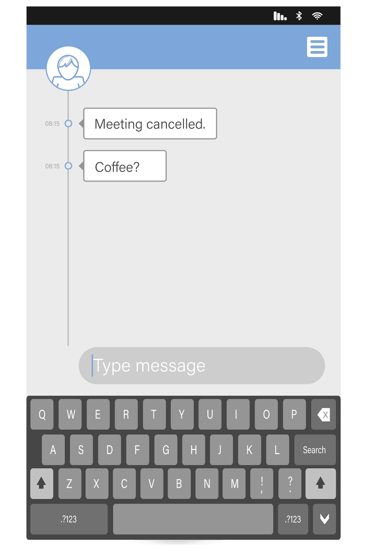 Digital Chat Message Notification on Transparent Background - Download Free Stock Images Pikwizard.com