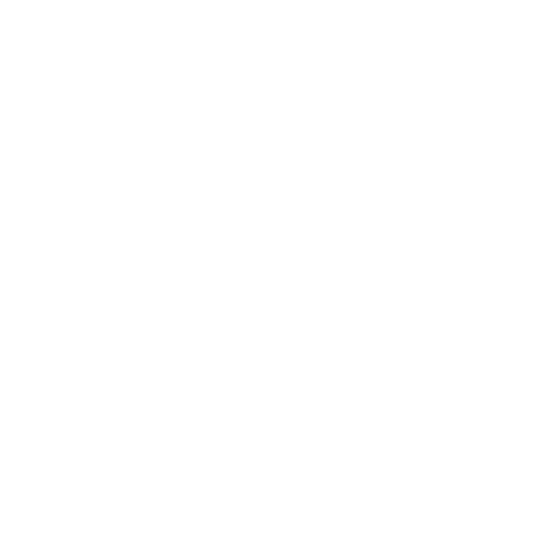 Floral Pattern with White Flowers on Transparent Background