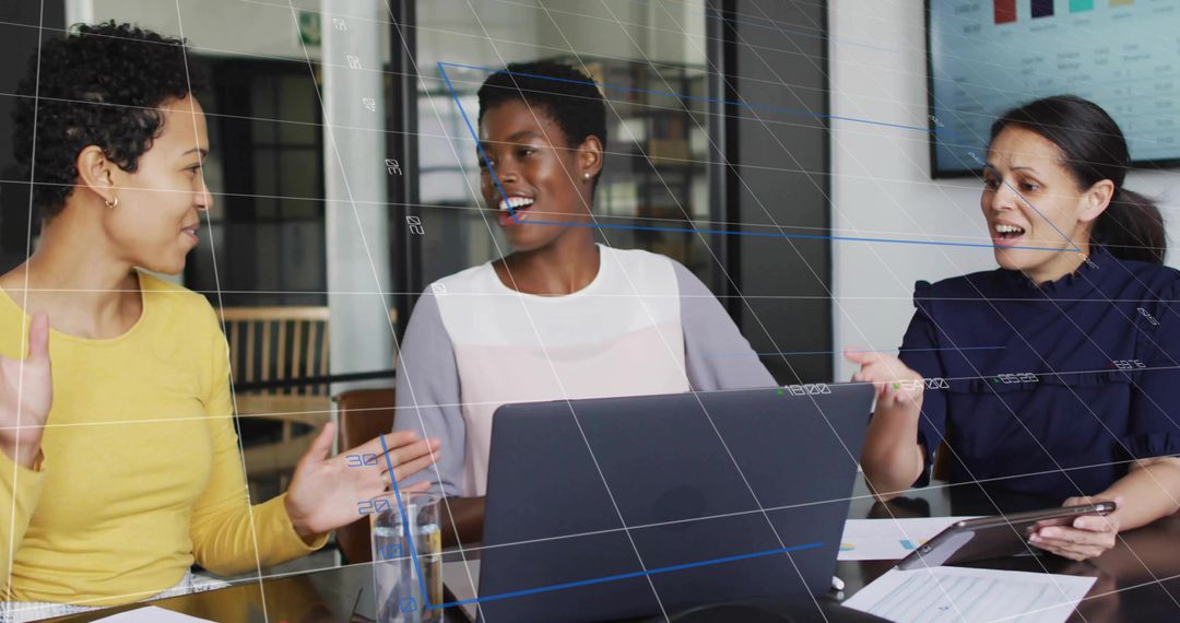 Dynamic Team Meeting Featuring Graph Overlay and Technology