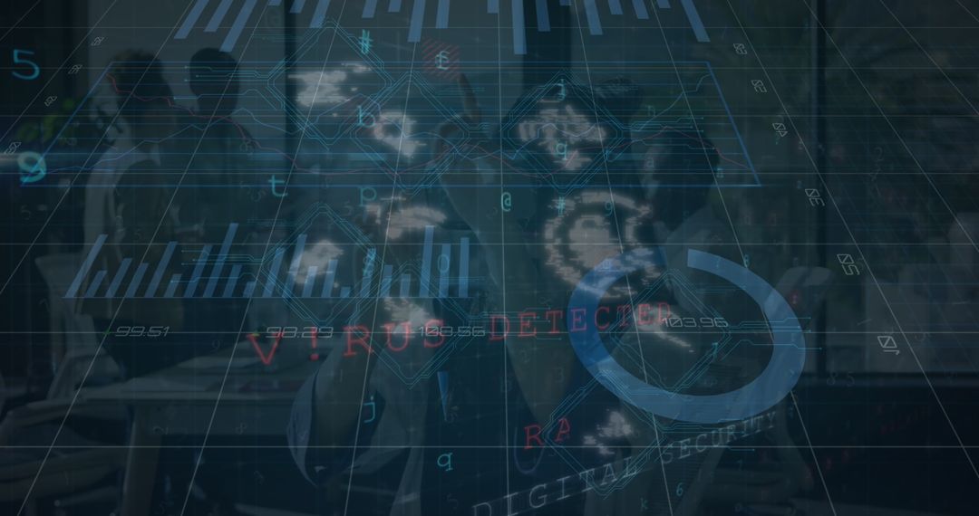 Financial Data and Multicultural Business Team Collaboration