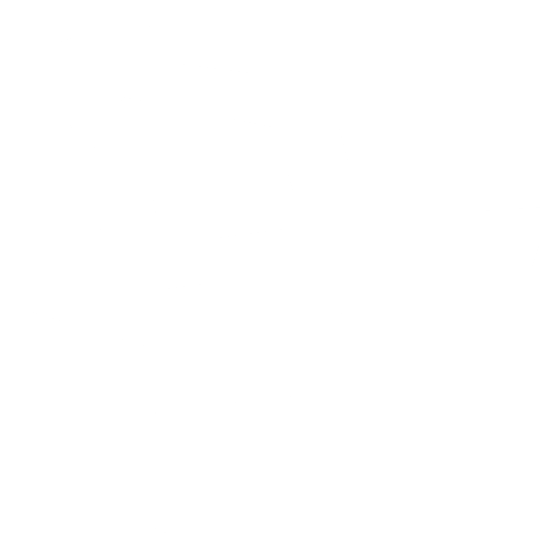 Abstract White Arrows Isolated on Transparent Background Illustration