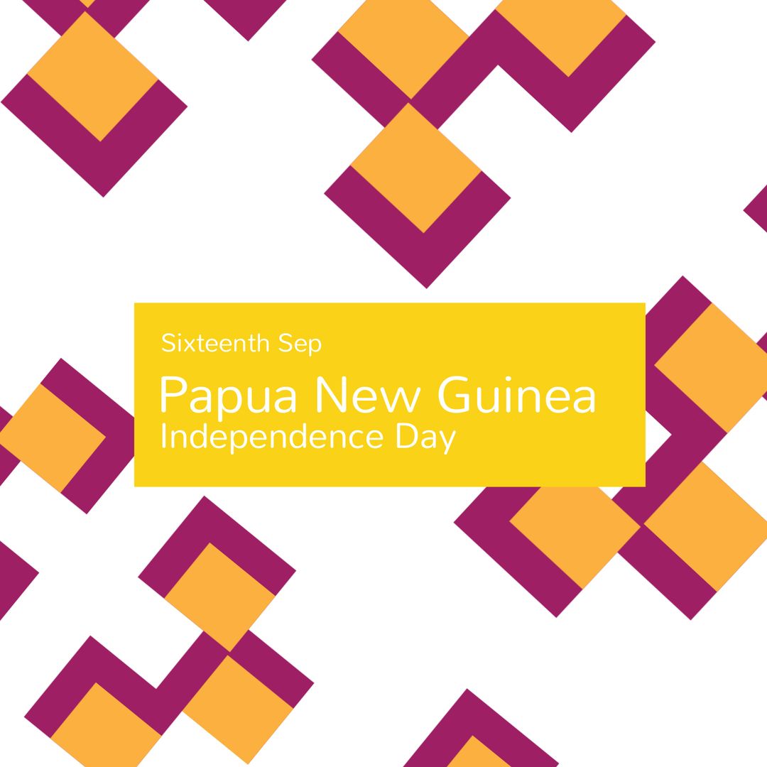 Papua New Guinea Independence Day Celebration Background