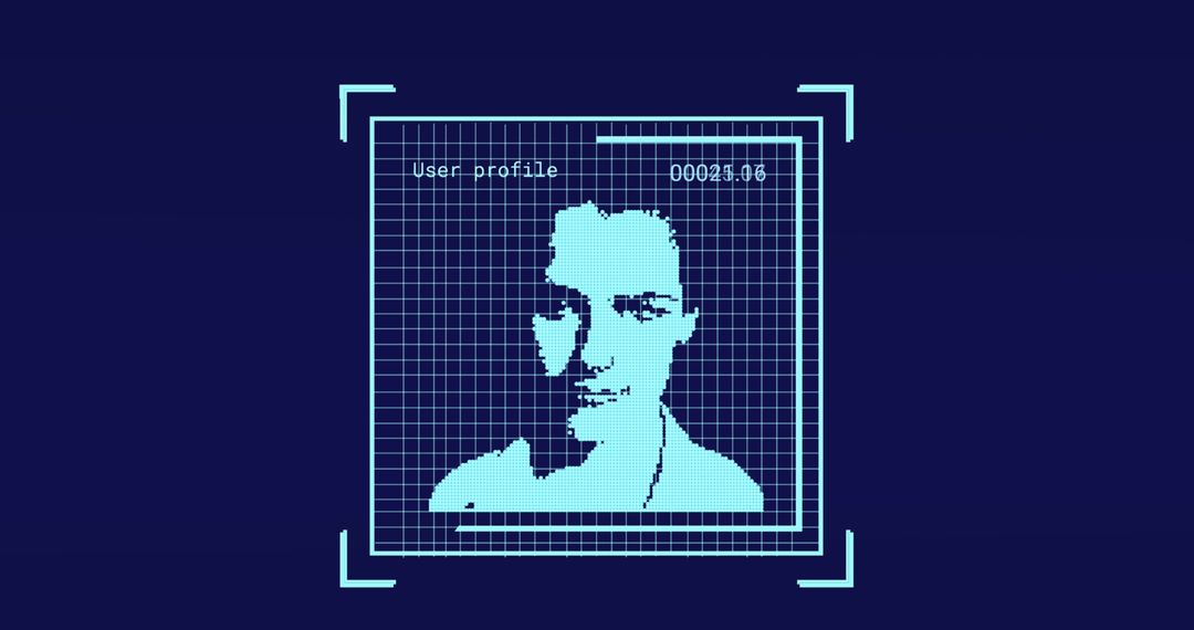 Digital Facial Recognition Interface for Biometric Technology