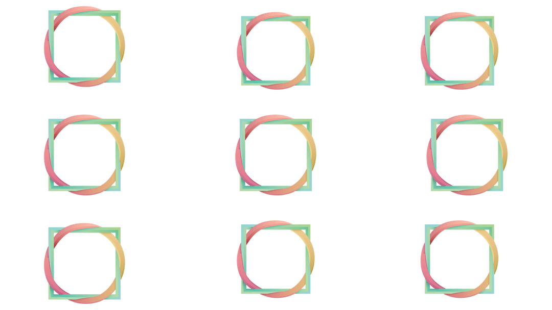 Translucent Gradient Circles with Square Overlays - Download Free Stock Images Pikwizard.com