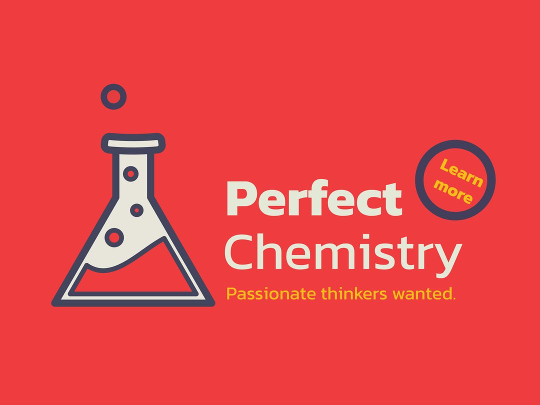 Innovative Chemistry Educational Promotion Display