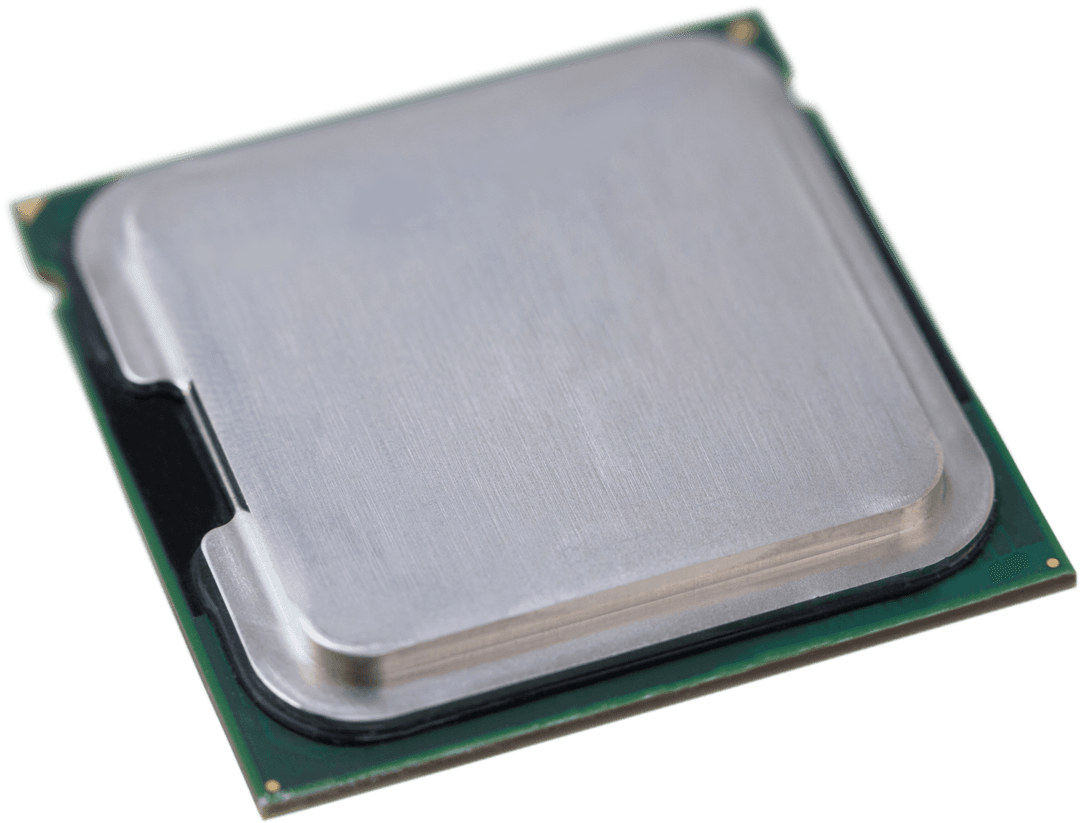 Digital PNG Illustration of Computer Processor on Transparent Background - Download Free Stock Images Pikwizard.com