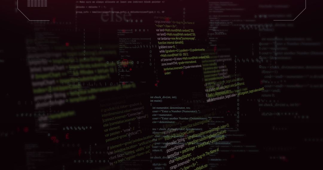 Dynamic Display of Complex Computer Code with Highlighted Syntax - Free Images, Stock Photos and Pictures on Pikwizard.com