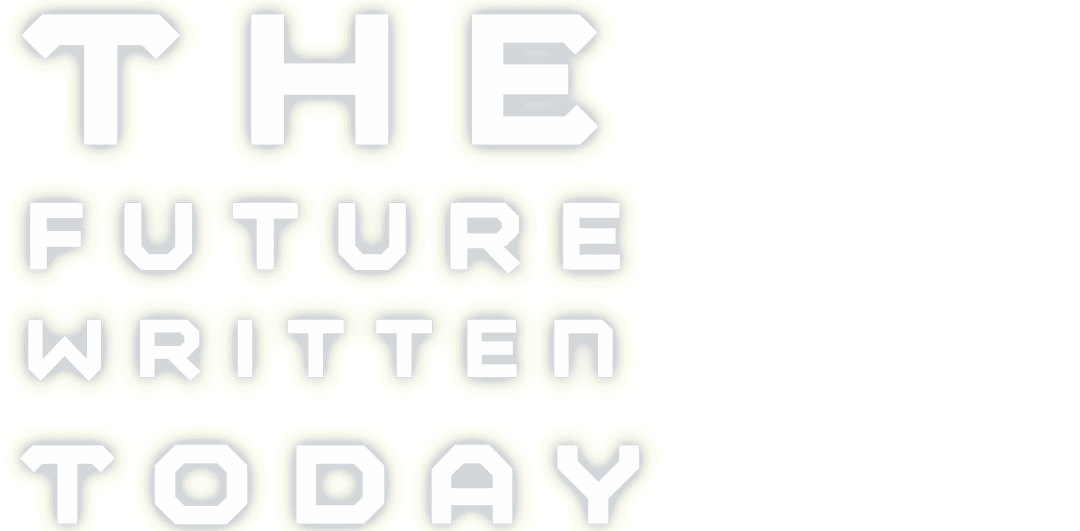The Future Written Today Text on Transparent Background