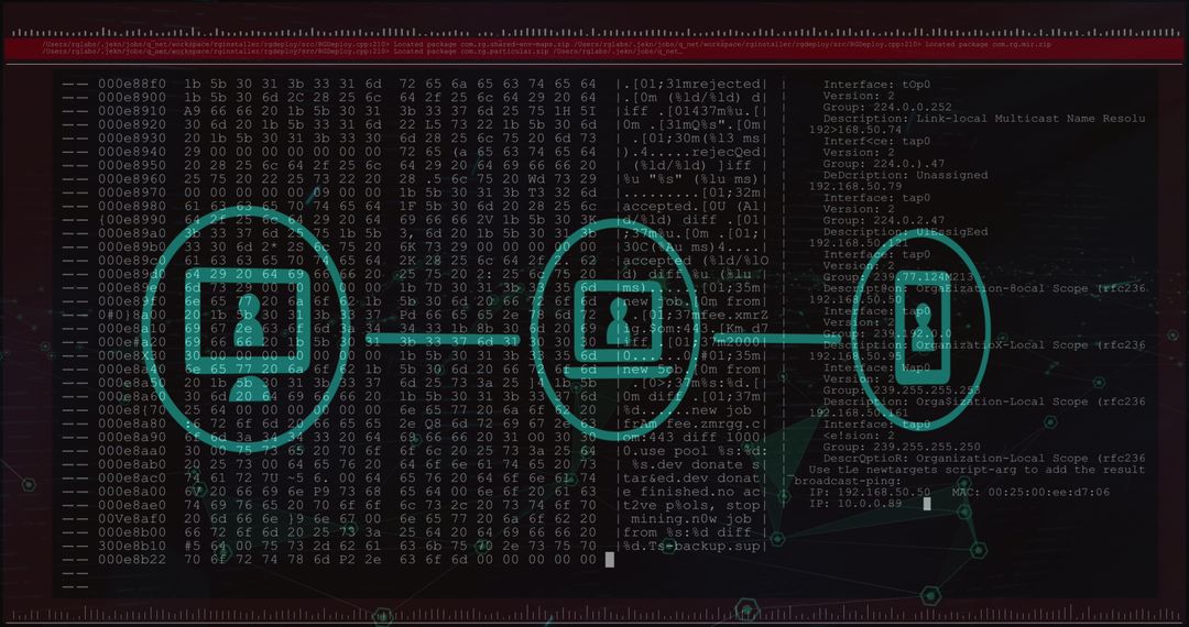 Cybersecurity Data Processing with Digital Connections