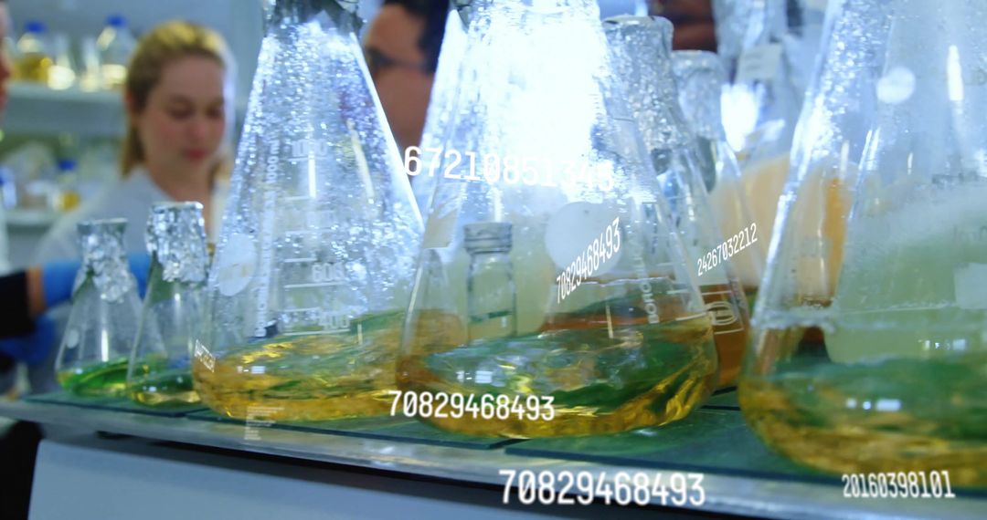 Chemical Data Hologram Laboratory Setting