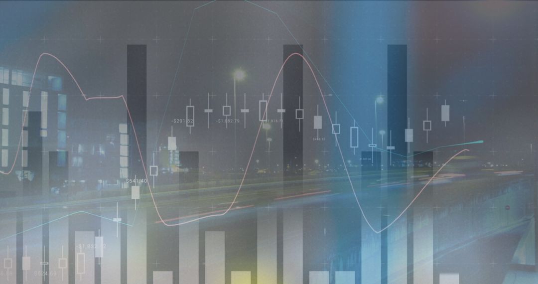 Statistical Data Processing with Night City Background