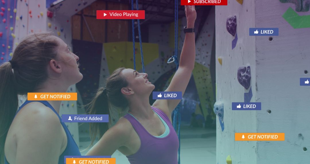 Social Media Engagement in Rock Climbing Gym