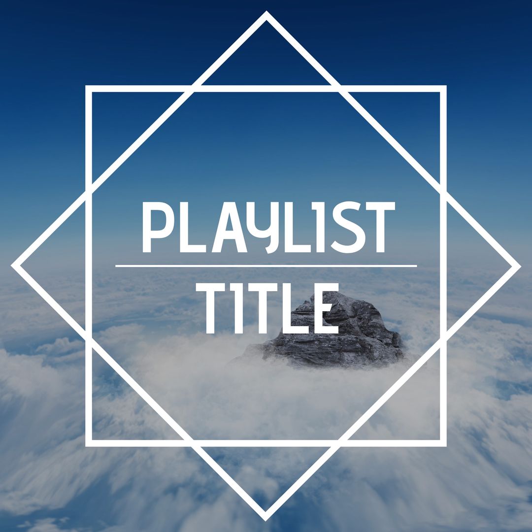 Solitary Rock Peak Surrounded by Clouds for Tranquil Backgrounds