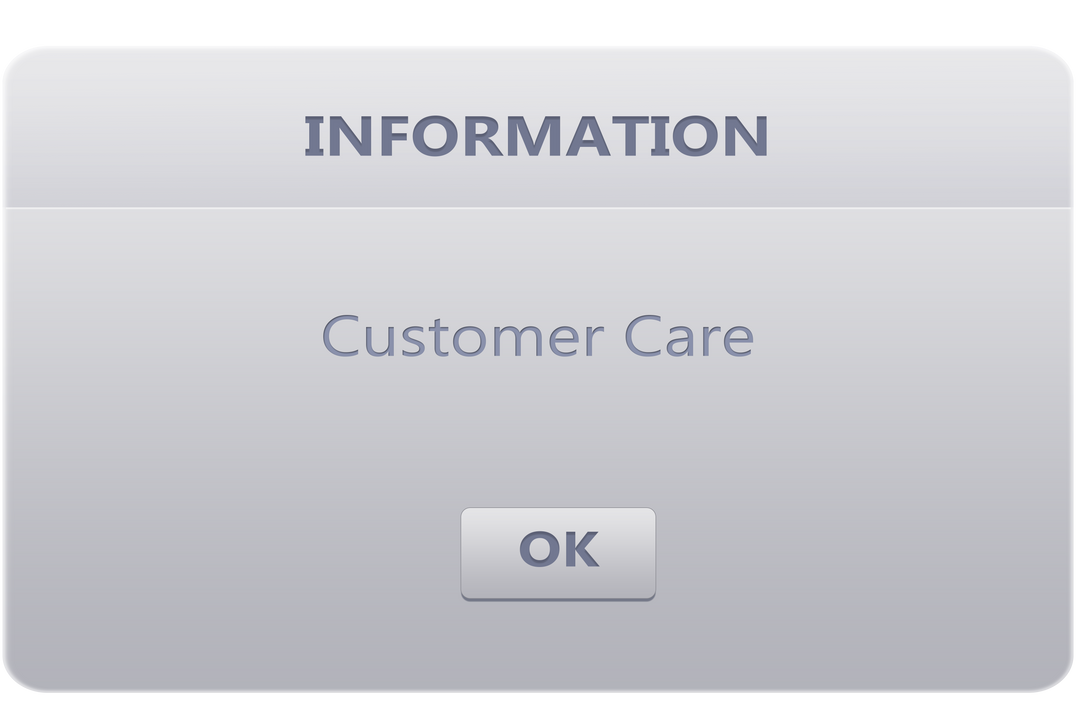 Pop-Up with Customer Care Text on Transparent Background - Download Free Stock Images Pikwizard.com